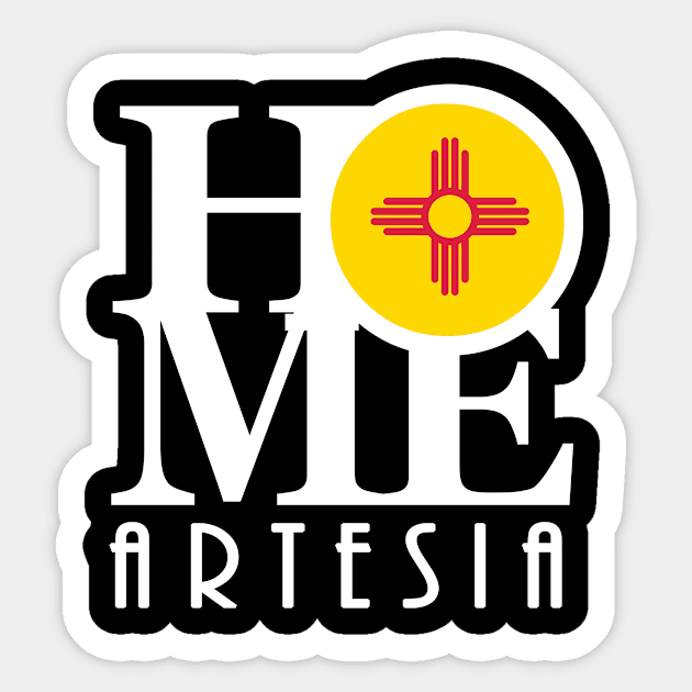 HOME Artesia Sticker by MyNewMexicoHome